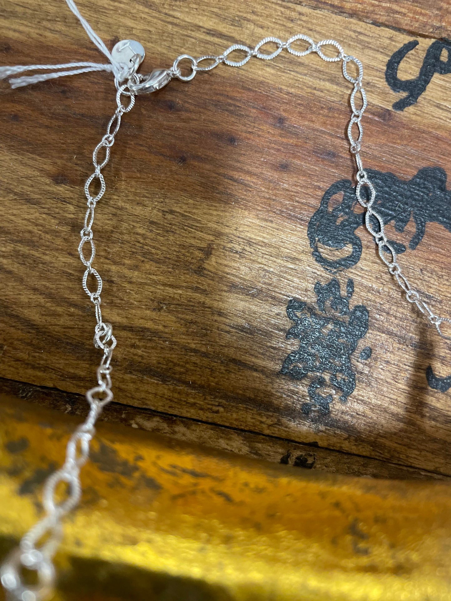 Sterling silver and raw stone necklace (amethyst, onyx, malachite, sterling beads