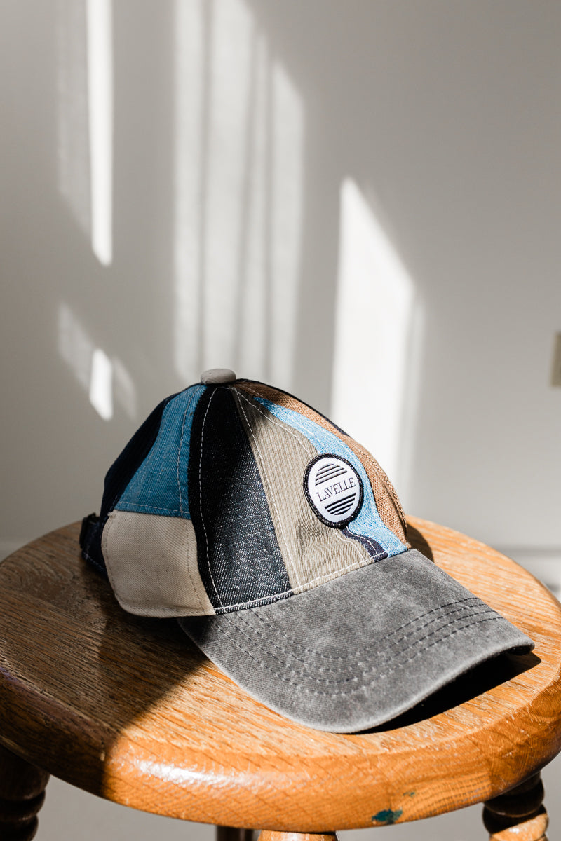 Lavelle Patchwork Denim Hat