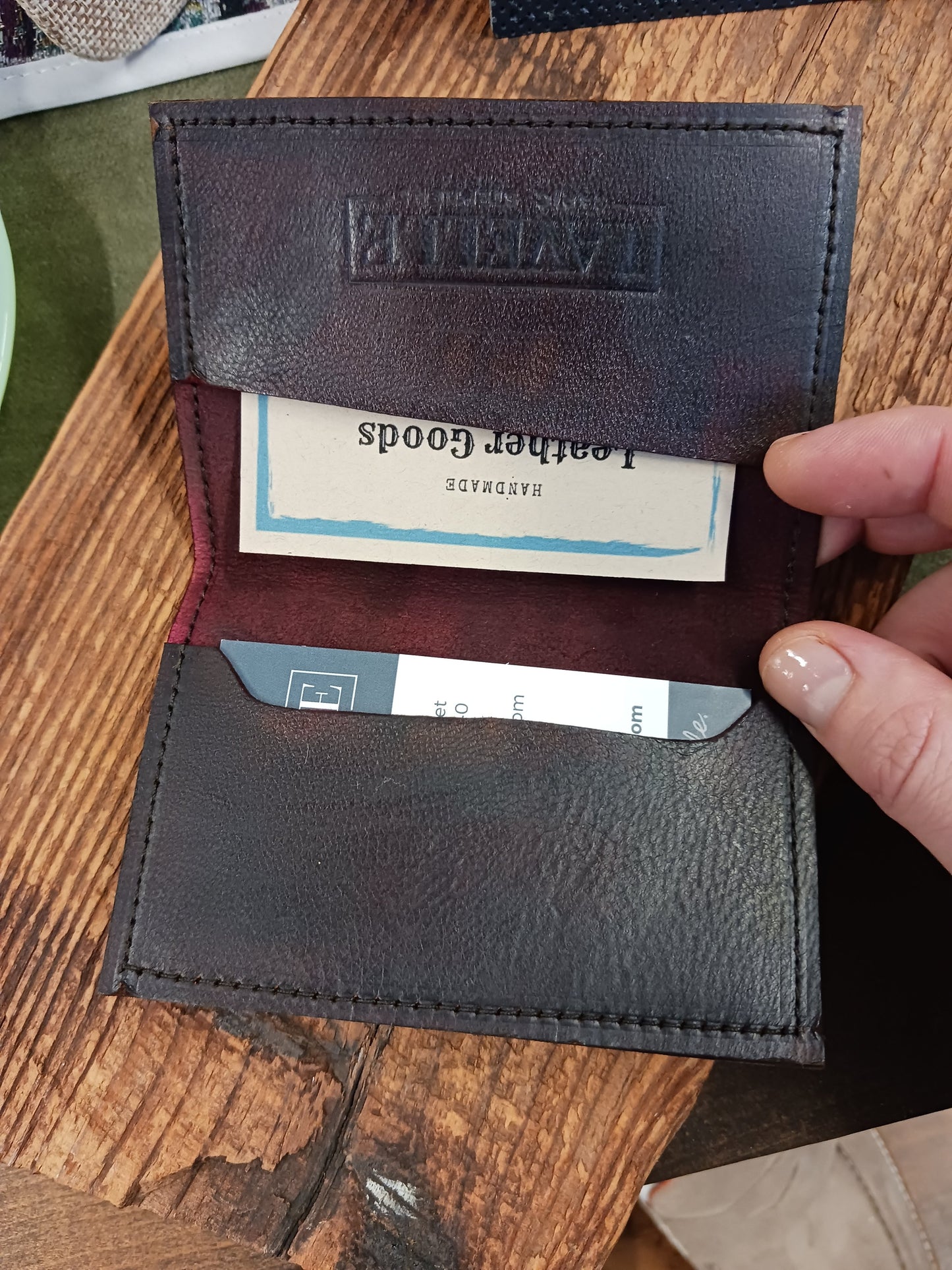 Leather Card Holder