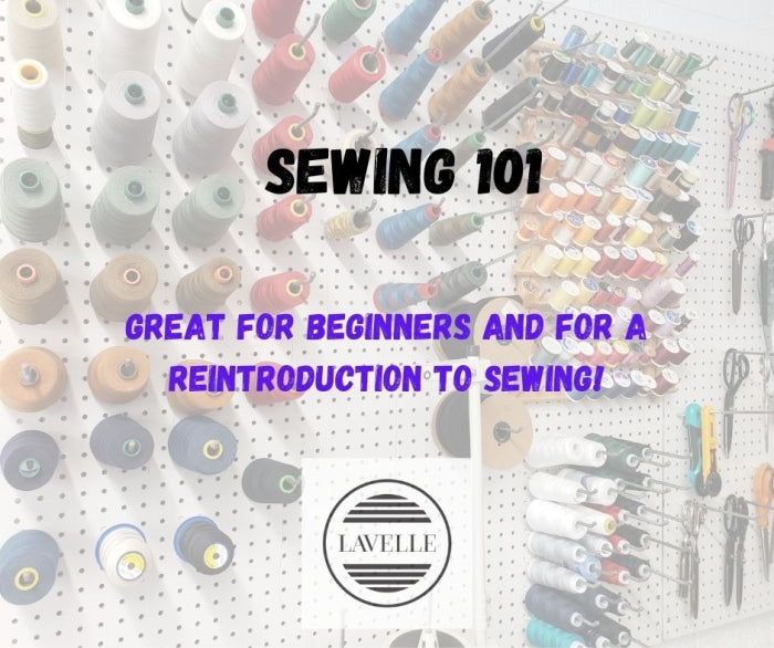 Sewing 101 Sunday February 25th, 1-4pm