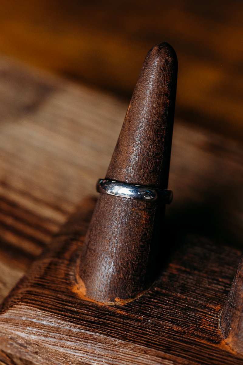 Hand Forged Sterling Band